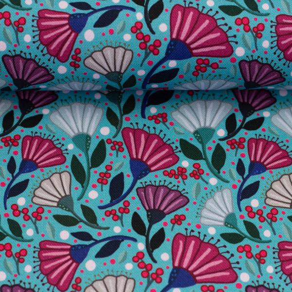 Canvas, Garden Stories by Emjo-Design, Mint